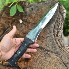 Resident Evil 4 Leon Kennedy Movie Replica Knife Re4 Hunting Double Edge Dagger