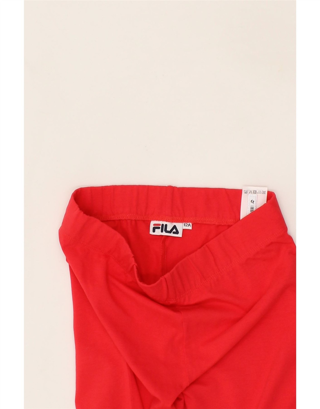 FILA Leggings Grafici Bambina 11 12 Anni Rosso Cotone CD49