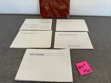 2001 Jaguar XK8 Drivers Owners Operators Manual Literature Books ( Incomplete)