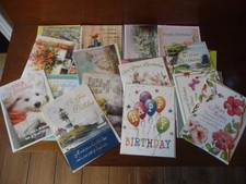 NEW Assortment of Birthday Cards w/Custom Envelopes Lot Of 15