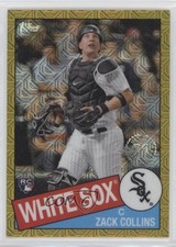 2020 Topps Silver Pack 1985 Chrome Baseball Series 2 Gold 34/50 Zack Collins 8bc