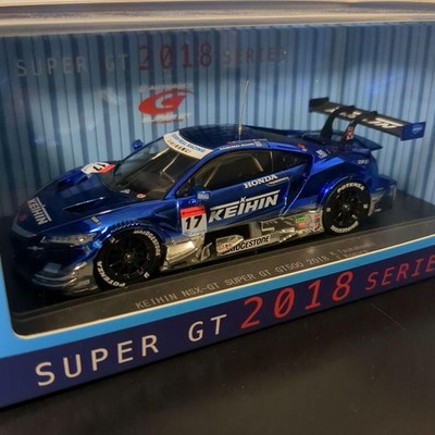 EBBRO 1/43 KEIHIN HONDA NSX-GT SUPER GT 2018 Diecast GT500 Racing Car No.17