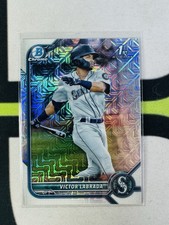 Victor Labrada 2022 Bowman Chrome Mojo Mega Box 1st Refractor Seattle Mariners