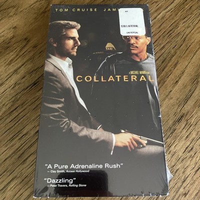 COLLATERAL (VHS, 2004) Tom Cruise Jamie Foxx - Widescreen - NEW, SEALED