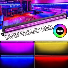 168W RGB Wall Wash Light Bar 336LED DMX Stage DJ Beam Lighting Disco Club Effect