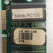 Lot 2x128MB RAM PC100 – 256MB UDIMM 168-pin Pour PC Ancien