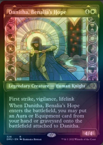 Danitha, Benalia's Hope Dominaria United Textured Foil Showcase MTG Rare