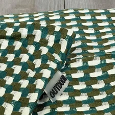 MIULEE Pack of 2 Outdoor Waterproof Pillow Covers 18x18 Inch Green