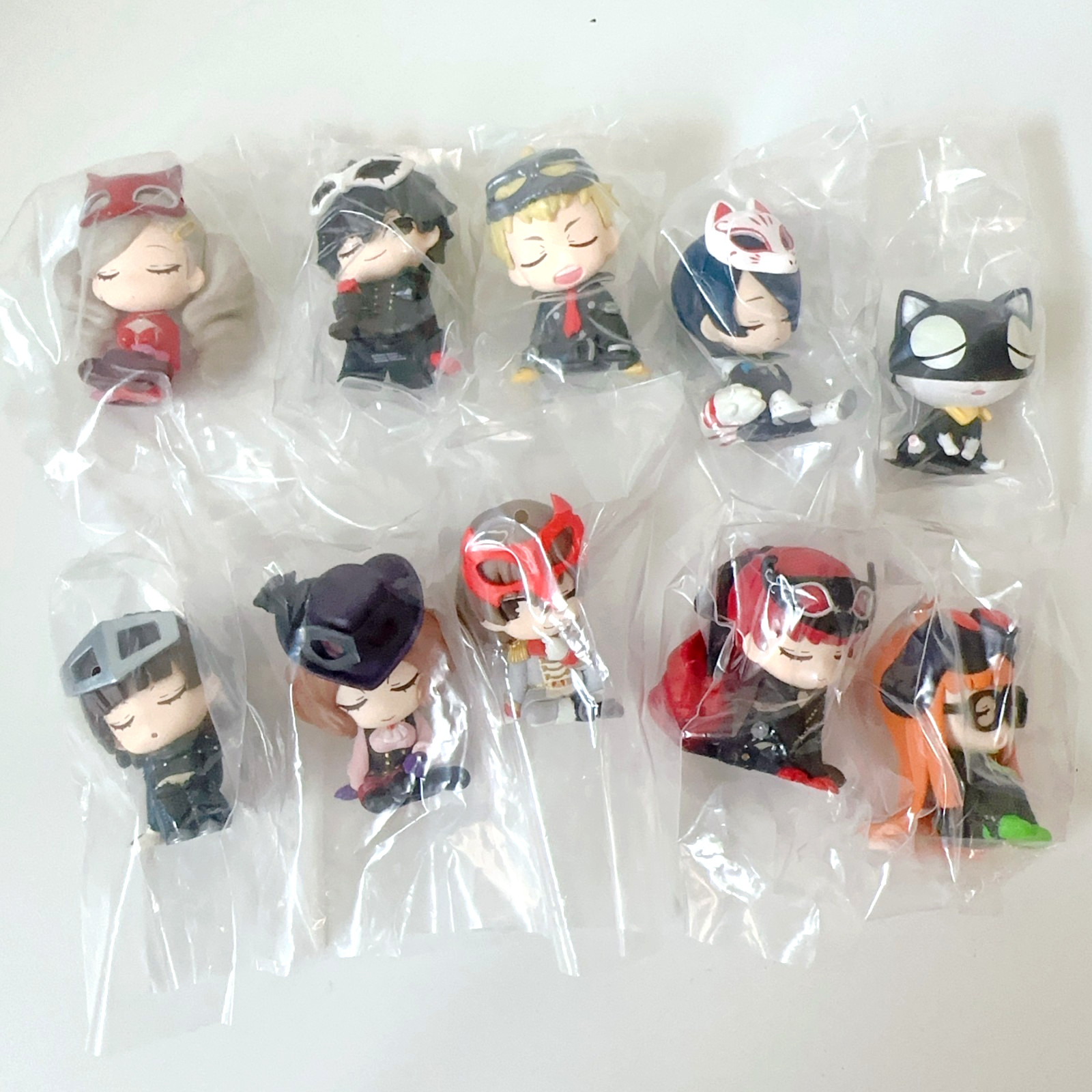 Persona 5 The Royal Vol.1 Vol.2 Complete Set of 10 Capsule Figures Japan New