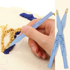 Adjustable Punch Needle Embroidery Brass Needle Wool Felt Craft Poking Tools