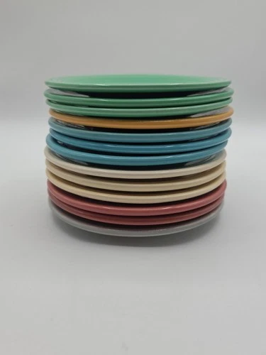 Lot Of 13  FIESTAWARE 6" Bread & Butter Plates -  Fun colors