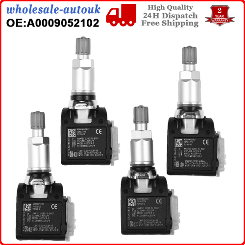4PCS TPMS Tyre Pressure Sensor A0009052102 Fit For Mercedes-Benz A E CLASS W213 - Picture 2 of 10