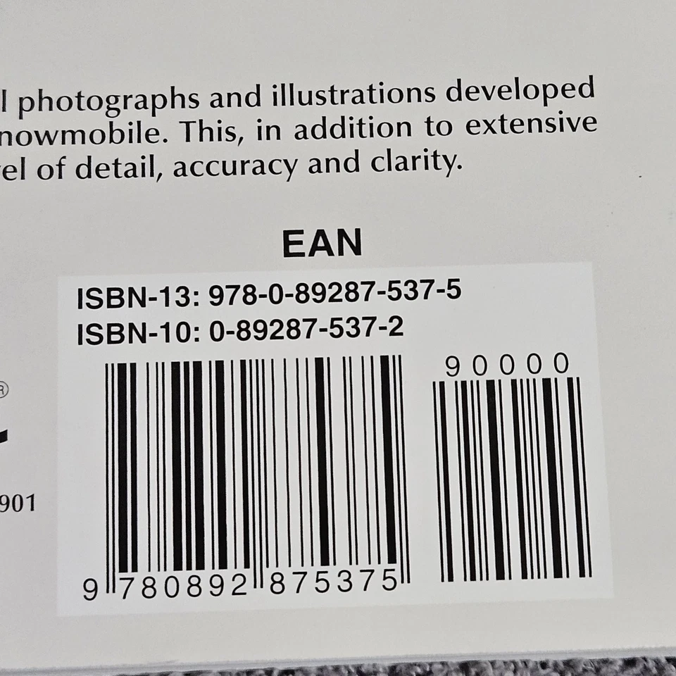 Polaris Snowmobile Shop Manual 1984-1989 Clymer First Edition Repair - Imagem 3 de 4