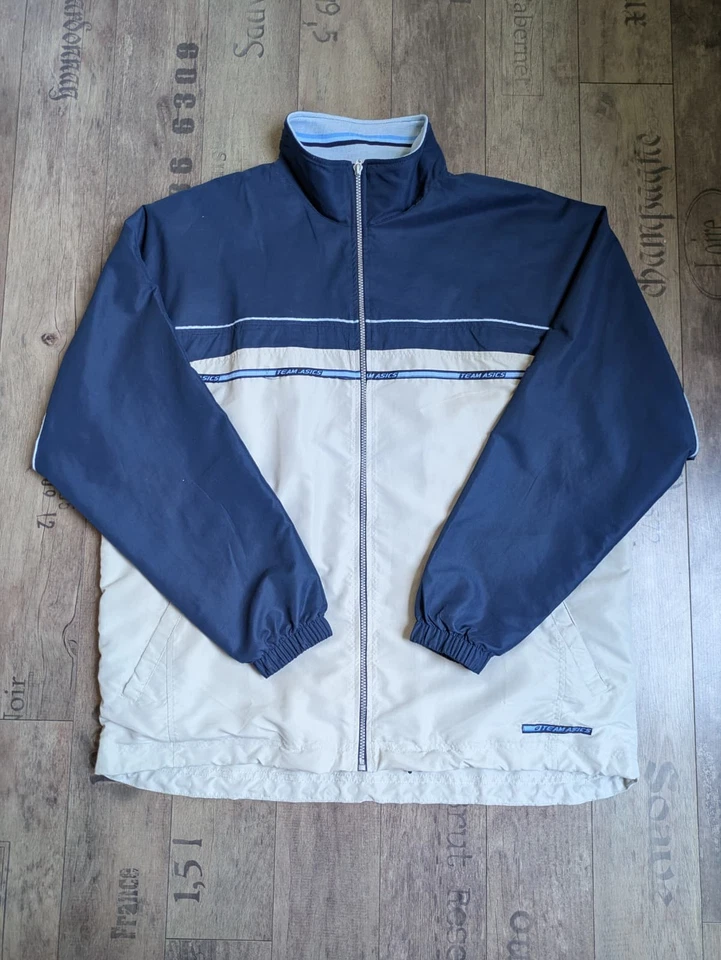 Giacca ASICS vintage track tuta anni 80/90 zip XL - Imagen 2 de 4
