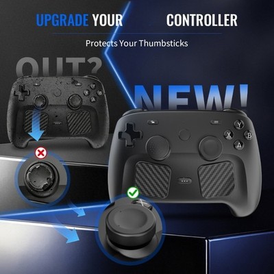 Controller Replacement Protective Cap Joystick Covers Back Button Pad Easy Setup