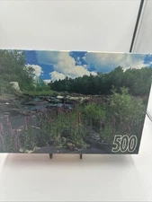 Vintage Rose Art Jigsaw Puzzle 500 pc Wisconsin River 13" X 19" 1996 NEW-SEALED