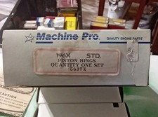 Machine Pro Piston Rings Chrysler 170 198 225 Slant 6 Std NOS MADE IN THE USA