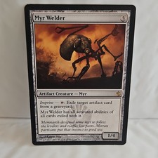 Magic: The Gathering Myr Welder Artifact Creature Regular Card Stock