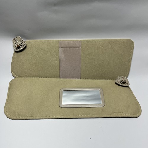1988-1998 Sun Visors Chevy Silverado GMC Sierra 1500 2500 pair BEIGE OEM