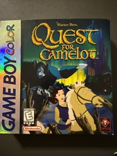 Quest for Camelot (Nintendo Game Boy Color, 1998) Complete in Box
