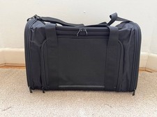Cat Carrier Bag Airline Approved Pet Travel Carrier for Cats Small Dogs Black