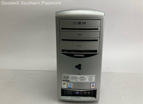 Gateway 831GM Intel Pentium 4 3.0 GHz 0.5 GB RAM No HDD Desktop - Parts