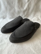 Jenni Kayne Black Leather Everyday Loafer Mule EU35 Us 5 Italy Neutral   