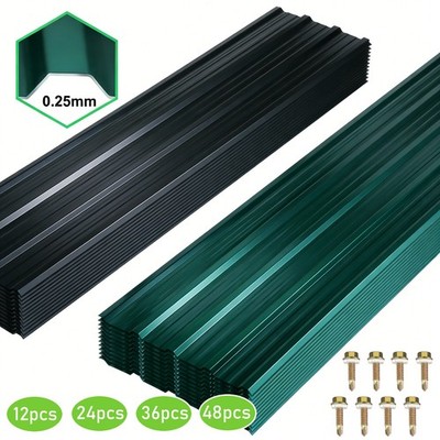 Trapezblech Set Wellblech Dachpaneele Profilblech Bleche Metall Stahlblech Dach