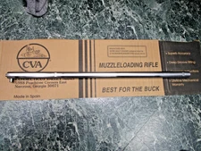 503 CVA Hawken 50 Cal Barrel 1" Button Breech 28" (Up Dated Pictures)(UNFIRED)