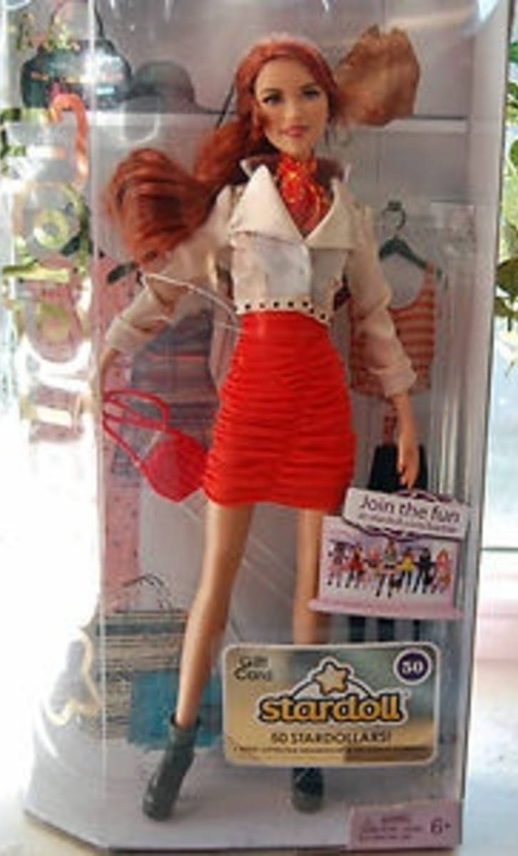 Mattel Barbie Stardoll by Barbie Bisou ? Orange Doll - W2204 for sale  online | eBay