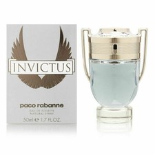 Invictus by Paco Rabanne for Men Eau de Toilette Spray 1.7 oz  Without Cello 