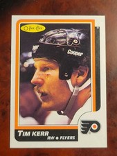 1986-87 O-Pee-Chee OPC Tim Kerr #134 Philadelphia Flyers