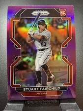 2022 Panini Prizm #68 Stuart Fairchild Purple Prizm RC