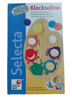 Selecta Picco Klecksolino Lernspiel Kreativität Motorik Pappe ab 3 J.