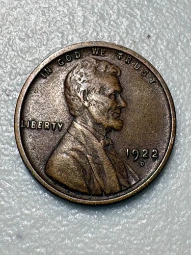 1922-D Lincoln Cent XF Condition SKU#38455