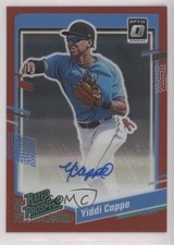 2023 Donruss Optic Rated Prospect Signatures Red Prizm 1/60 Yiddi Cappe Auto 0c6