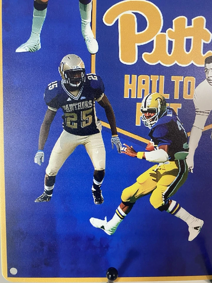 Pitt Panthers - IC Light Beer Sign - University Pittsburgh - Dan Marino Steelers - Image 3 of 4