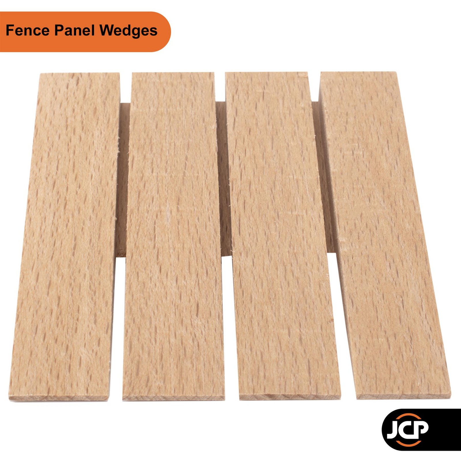 JCP Hardwood Wood Wedge Fence Panel Packers Shim Wooden Wedges 48 Pack ...
