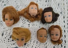 New ListingVintage Barbie doll TLC head lot bubble cut Midge