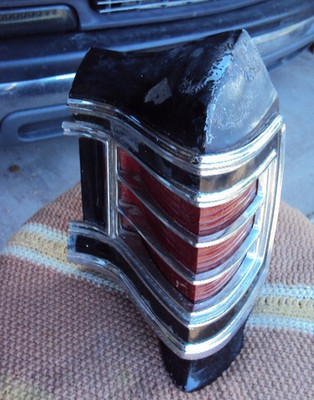 1967 Chevrolet Chevelle RH Taillight Quarter Fender Extension With Bezel & Lens