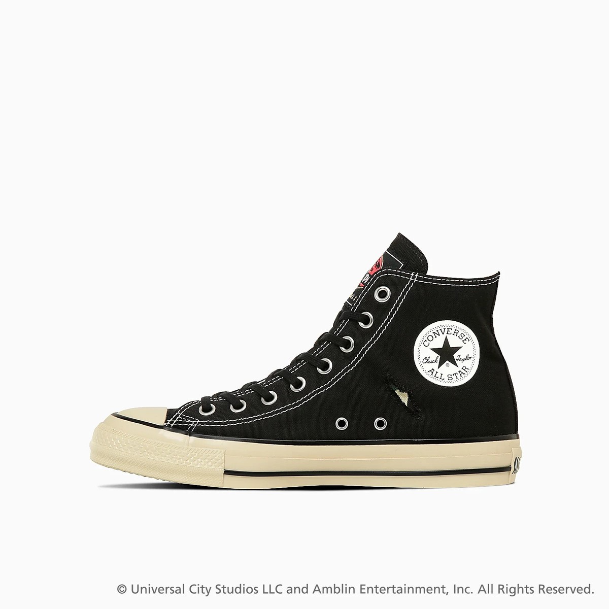 JURASSIC PARK x CONVERSE ALL STAR AGED RL HI 31315560 Black