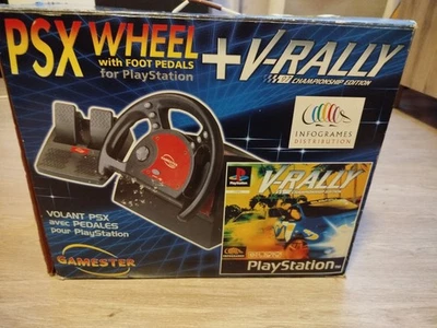 Volant PlayStation Gamester Pack V-Rally - Photo 1/4