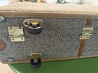 Vintage Hartmann Tweed Rolled Leather Rolling Suitcase Luggage with Accessories — photo 9