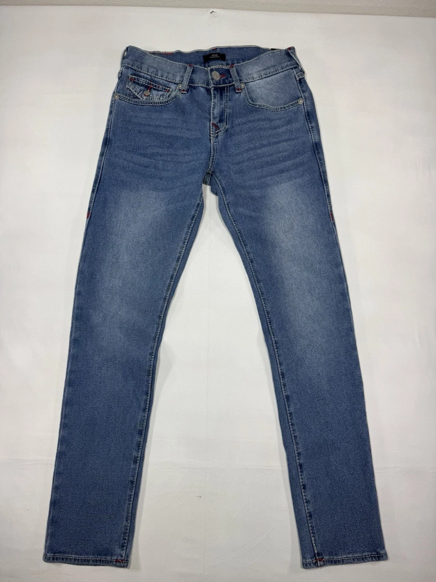 True Religion Jeans for Men in Red 32 Inseam for sale | eBay