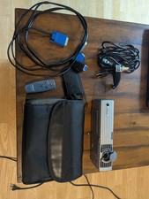 Infocus LP120 DLP Portable Projector With Case cables Remote Tested Working