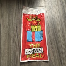 McDonalds 2025 Grinch Meal Limited Edition Yellow Socks Unopened Package