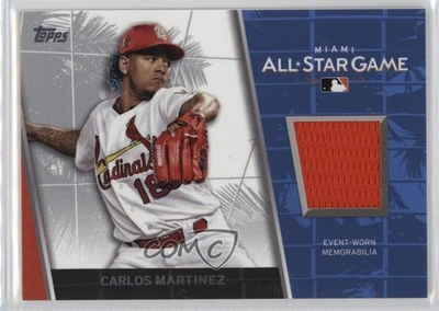 #ad 2017 Topps Update All Star Stitches Carlos Martinez #ASR CM 0c2 $3.69