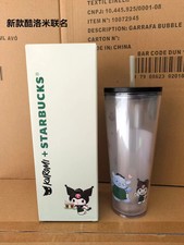 Starbucks × Kuromi 24oz Collaboration Large-Capacity Transparent Tumbler w/Straw