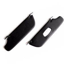 Pair Of Black Sun Visors Fit For Fiat 124 Spider Lhd 196685 Pair Of Black Sun Visors Fit For Fiat 124 Spider Lhd 196685