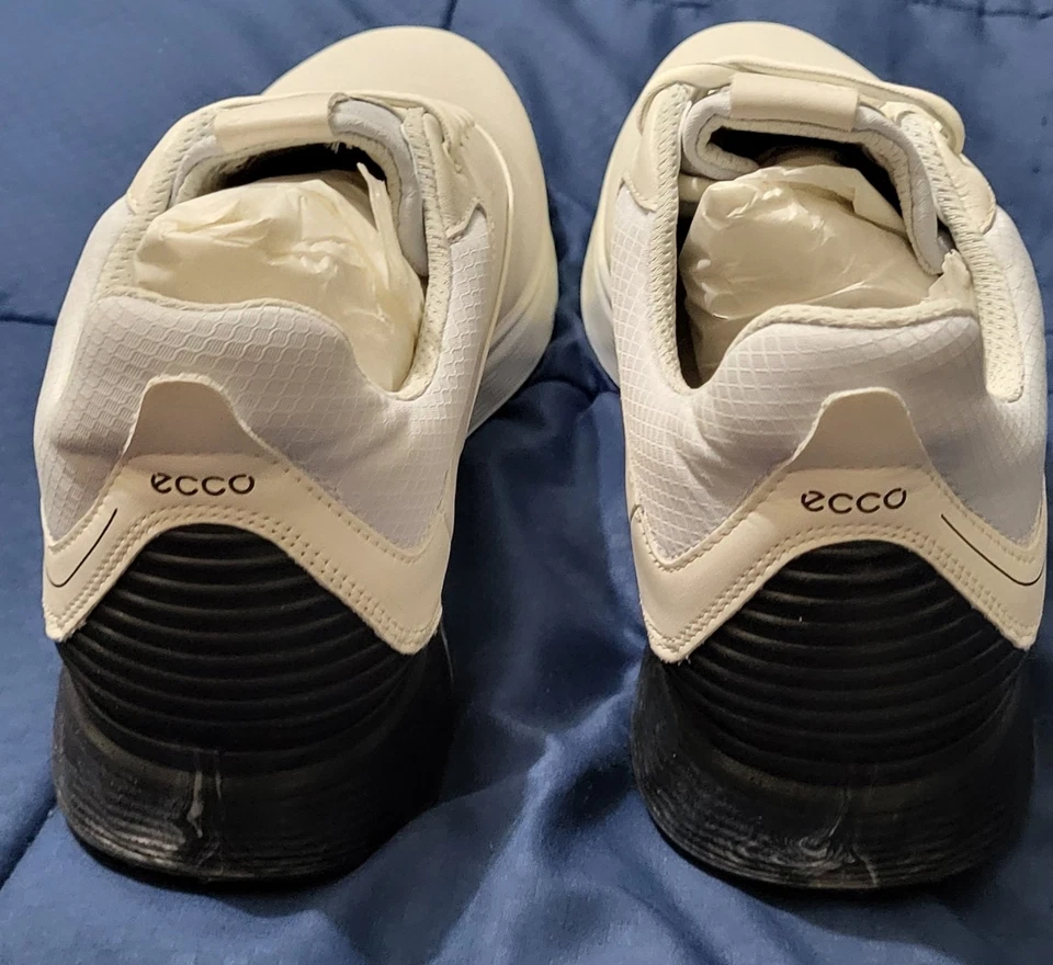 ecco, Men(44,10/10.5), Golf S-Three Gore-Tex, White/Black/Air - Image 4 of 4